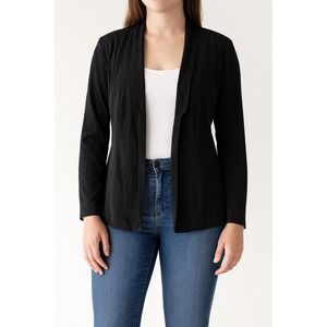 For Love &‎ Lemons Women's Black Open Front Cardigan Blazer XS